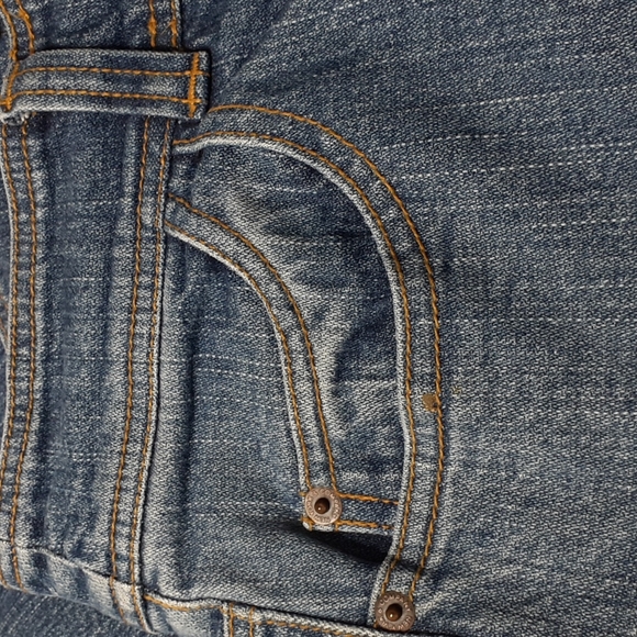 New York Co. Blue Jeans Women's Size 6 Cuffed Jean Capris - Picture 15 of 16